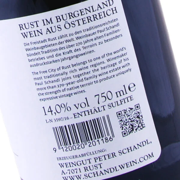 Blaufränkisch 2015 (Peter Schandl)
