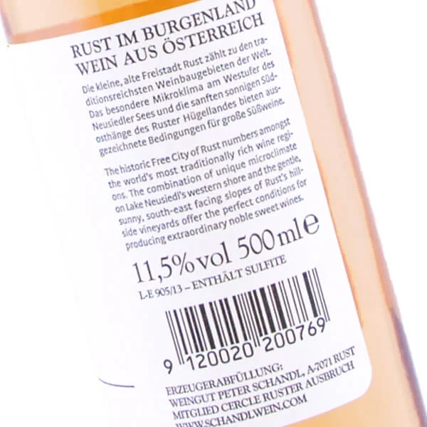 Pinot Gris Auslese 2012 (Peter Schandl)