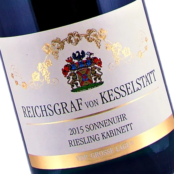 Wehlener Sonnenuhr Riesling Kabinett 2015 (Reichsgraf von Kesselstatt)