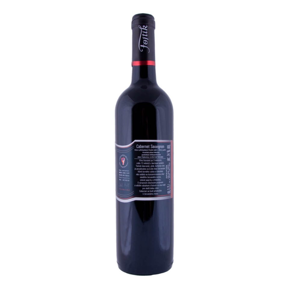 Cabernet Savignon elegance 2013 (Vinařství Fojtík)