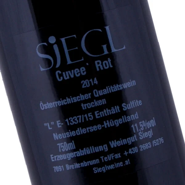 Cuvée rot 2014 (Weingut Siegl)