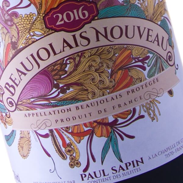 Beaujolais Nouveau 2016 (Paul Sapin)