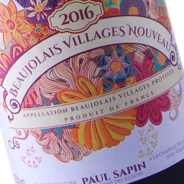 Beaujolais Villages Nouveau 2016 (Paul Sapin)