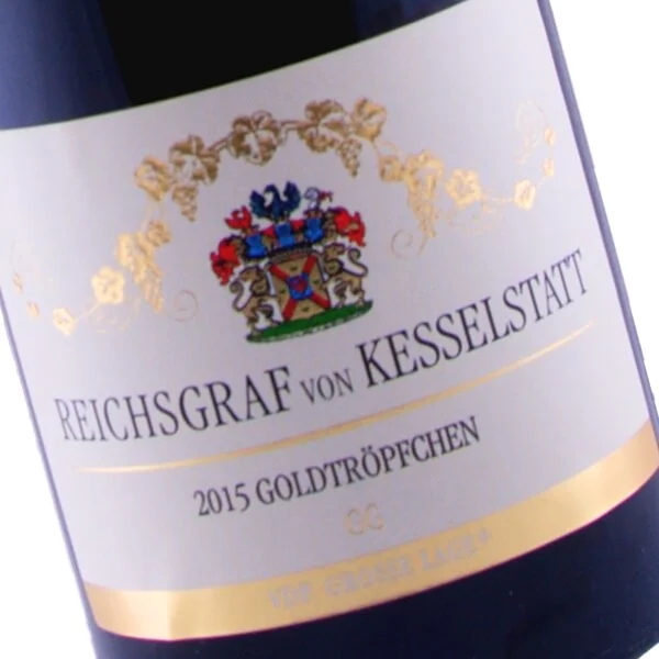 Piesport Goldtröpfchen GG Riesling 2015 (Reichsgraf von Kesselstatt)