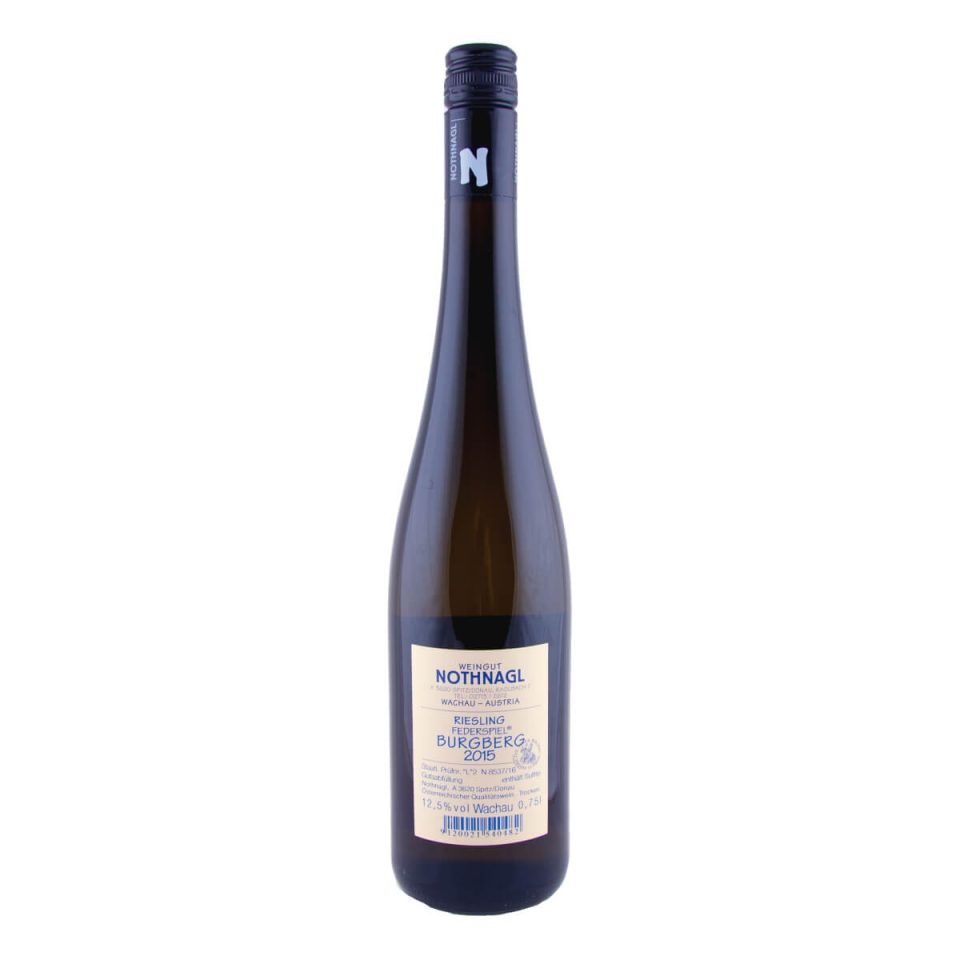 Riesling Federspiel Burgberg 2015 (Weingut Nothnagl)