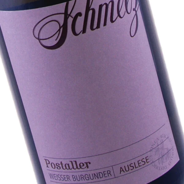 Weisser Burgunder Auslese Postaller 2015 (Weingut Schmelz)