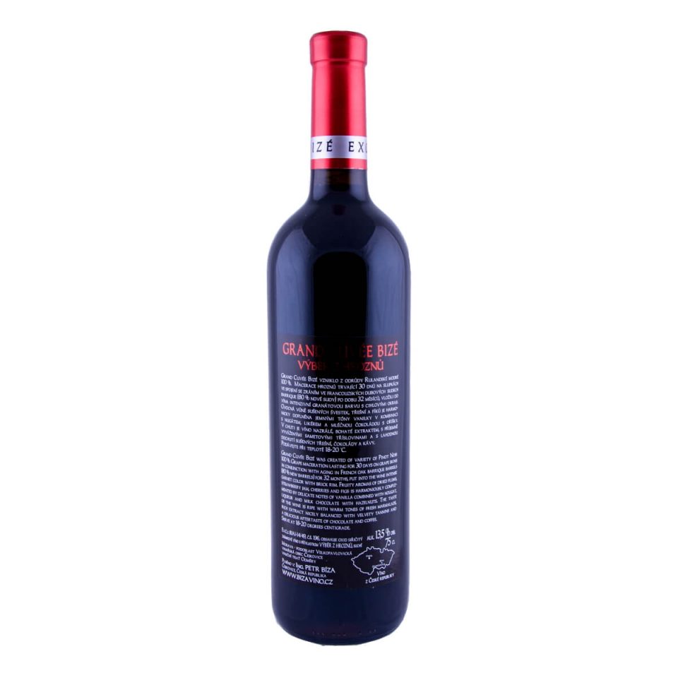 Grand Cuvée Bizé výběr z hroznů 2011 (Vinařství Bíza)