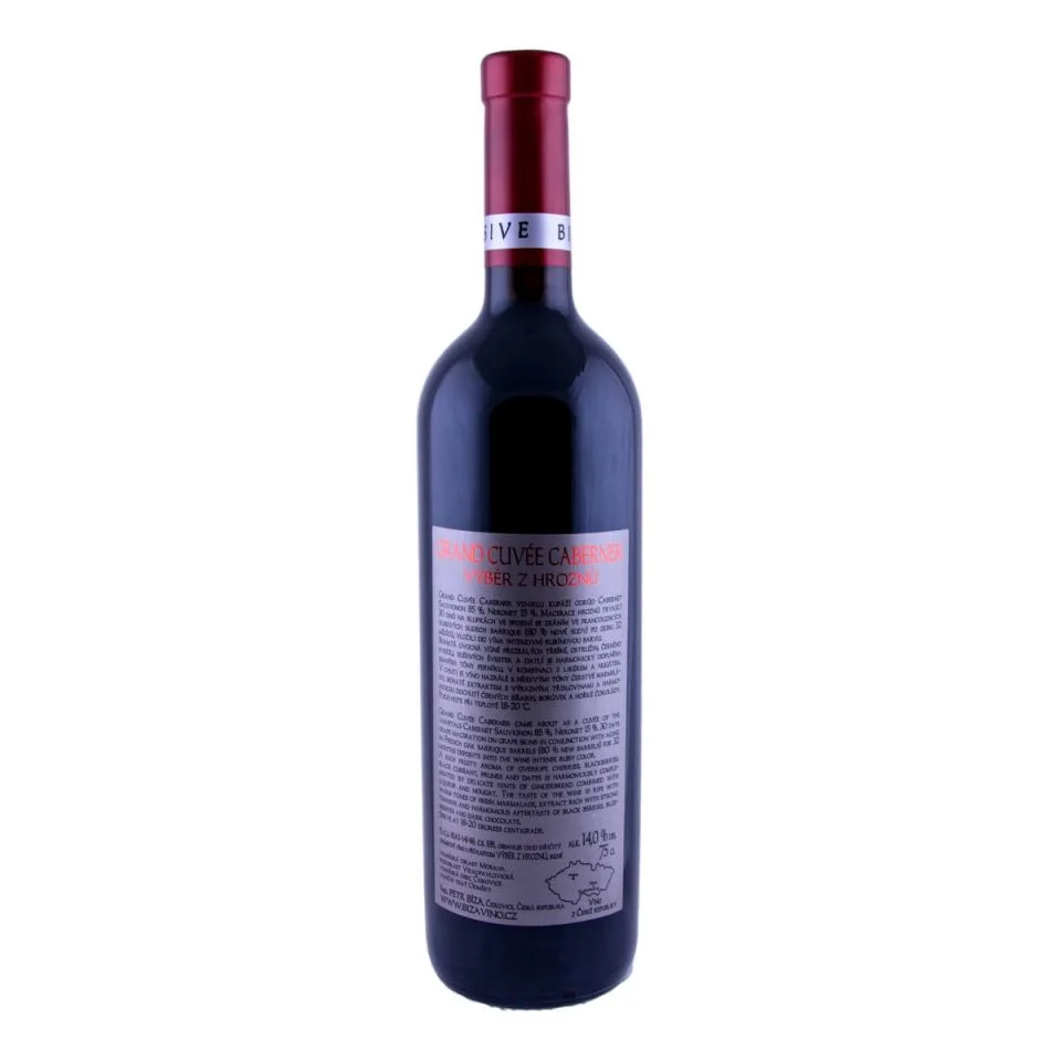 Grand Cuvée Caberner výběr z hroznů 2011 (Vinařství Bíza)