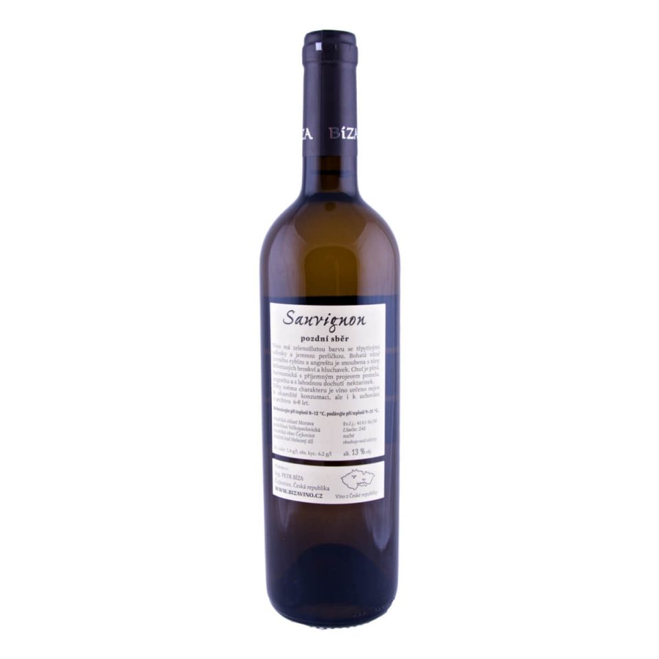Sauvignon pozdní sběr 2015 (Vinařství Bíza)