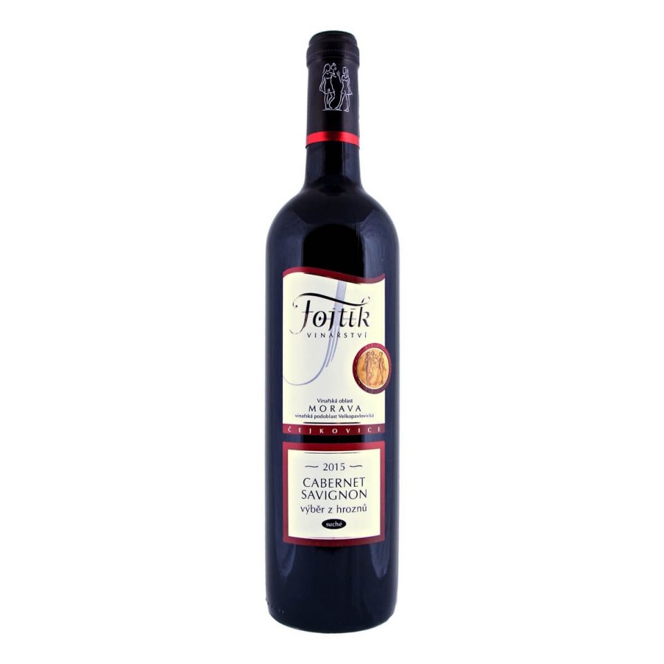 Cabernet Sauvignon výběr z hroznů suché 2015 (Vinařství Fojtík)