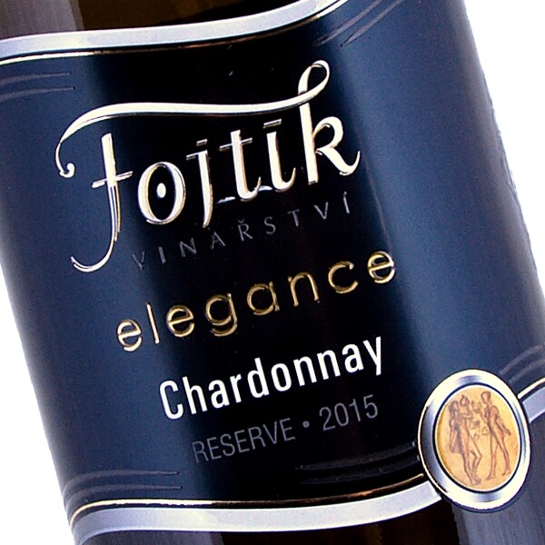 Chardonnay elegance reserve pozdní sběr suché 2015 (Vinařství Fojtík)