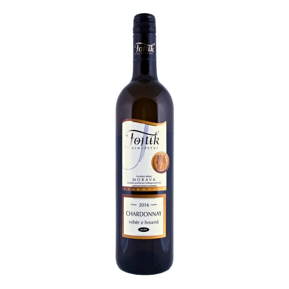 Chardonnay pozdní sběr suché 2016 (Vinařství Fojtík)