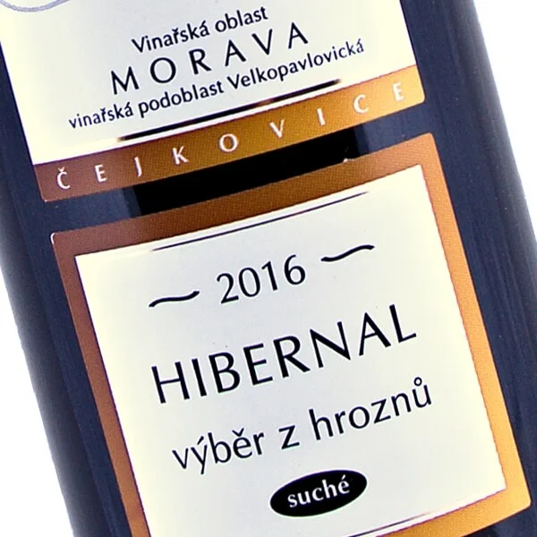Hibernal pozdní sběr suché 2016 (Vinařství Fojtík)