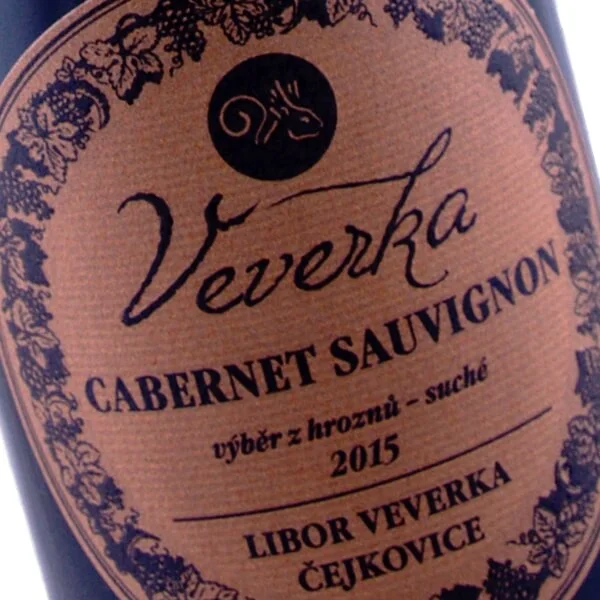 Cabernet Sauvignon výběr z hroznů 2015 (Libor Veverka)
