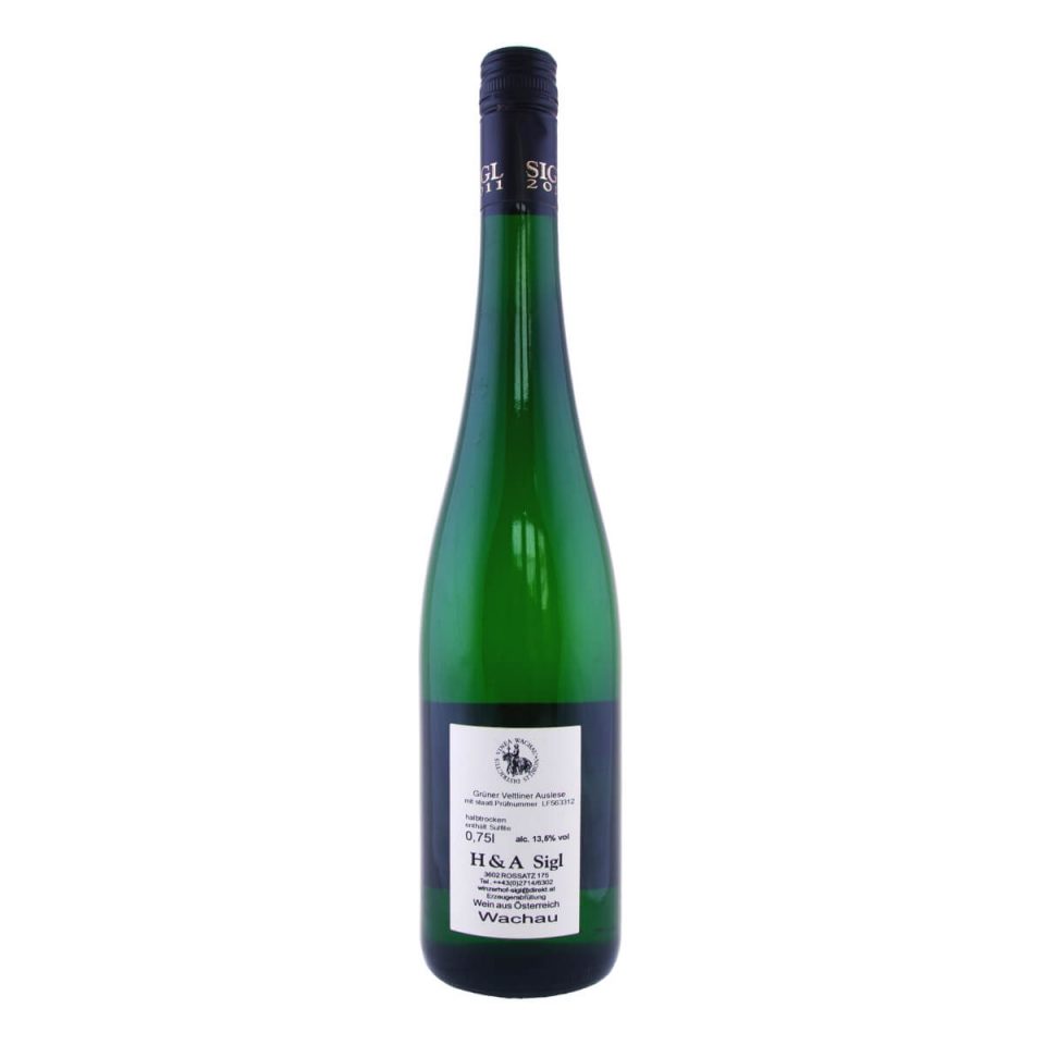 Grüner Veltliner Privatfüllung Ried Kirnberg 2011 (Weingut Sigl)