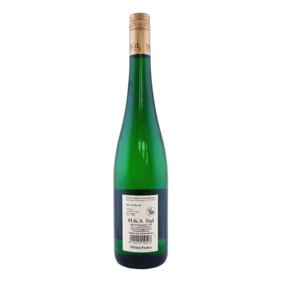 Grüner Veltliner Smaragd Ried Steiger 2015 (Weingut Sigl)