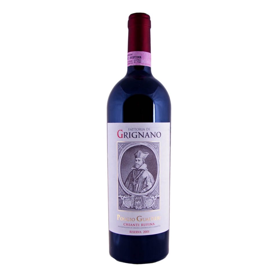 Chianti Rufina Riserva "Poggio Gualtieri" 2001 (Fattoria di Grignano)