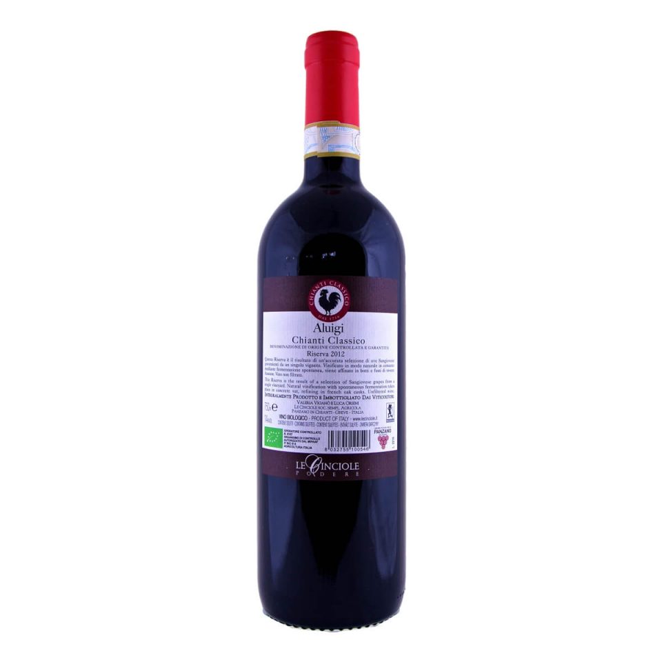 Aluigi Chianti Classico Riserva DOCG 2012 (Le Cinciole)