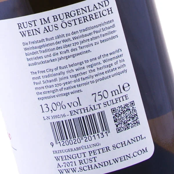 Sauvignon Blanc 2015 (Peter Schandl)