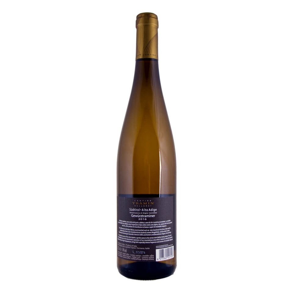 Gewürztraminer 2016 (Cantina Tramin)