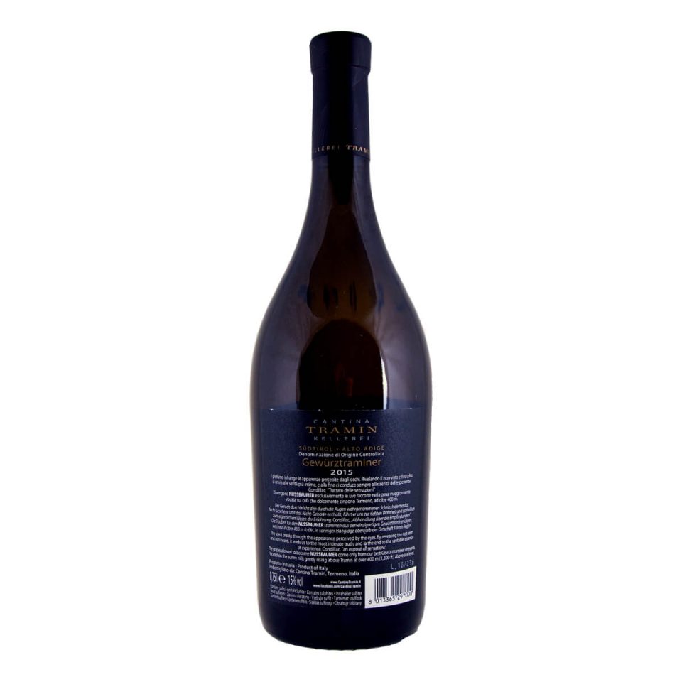 NUSSBAUMER Gewürztraminer 2015 (Cantina Tramin)