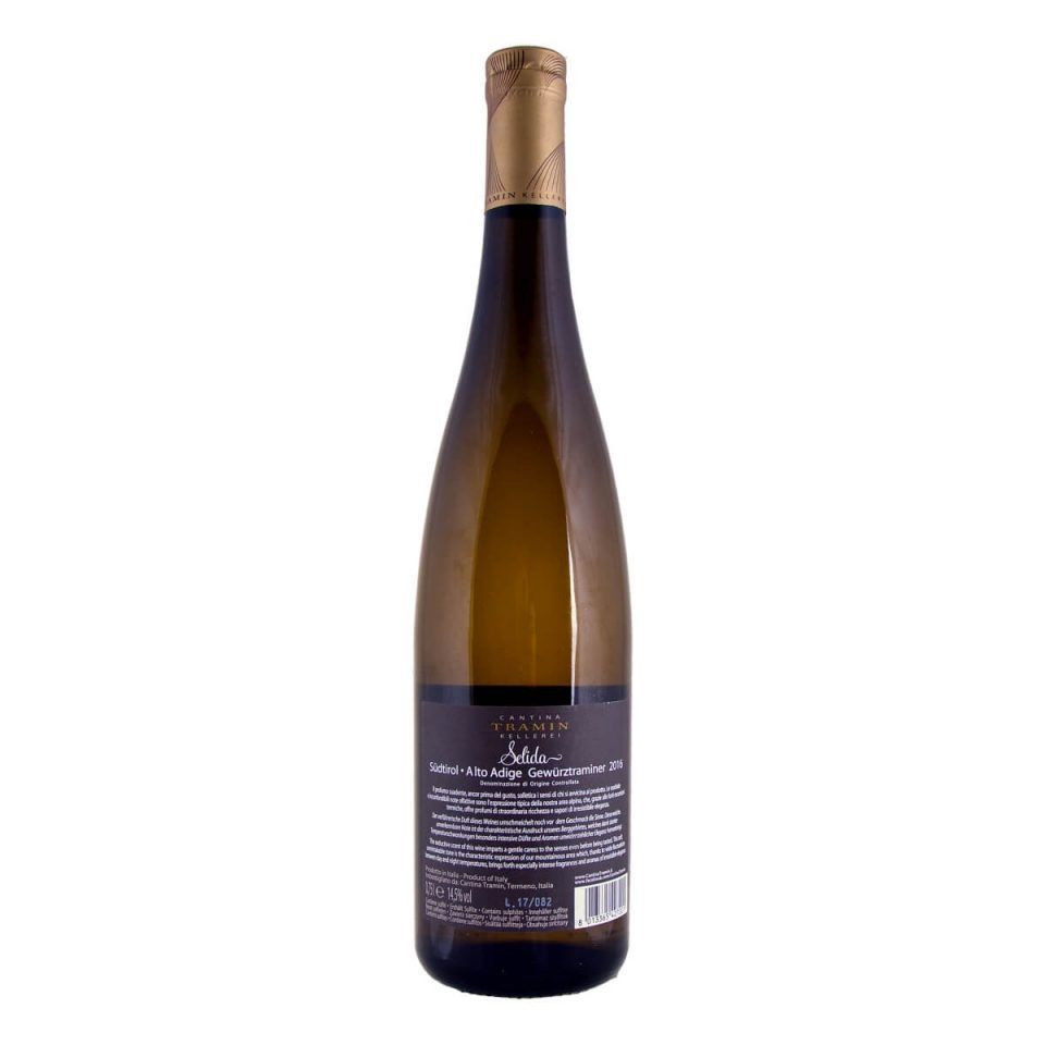 SELIDA Gewürztraminer 2016 (Cantina Tramin)