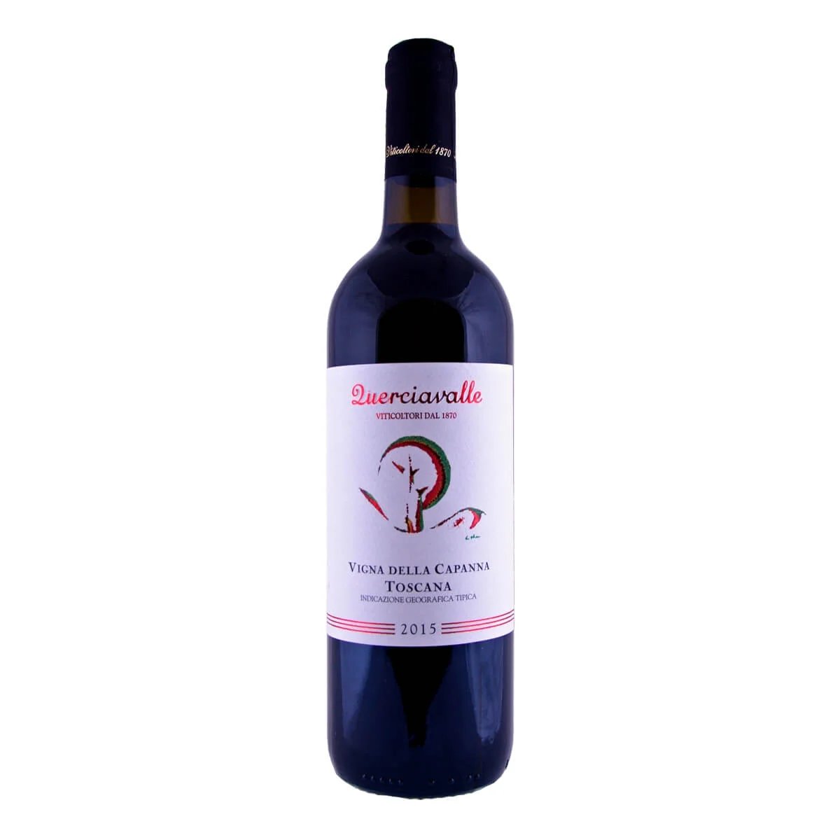 Querciavalle Rosso Vigna della Capanna IGT 2015 (Famiglia Losi)