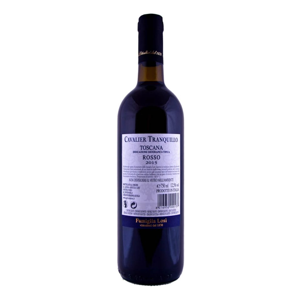 Rosso IGT Toscana "Cavalier Tranquillo" 2015 (Famiglia Losi)