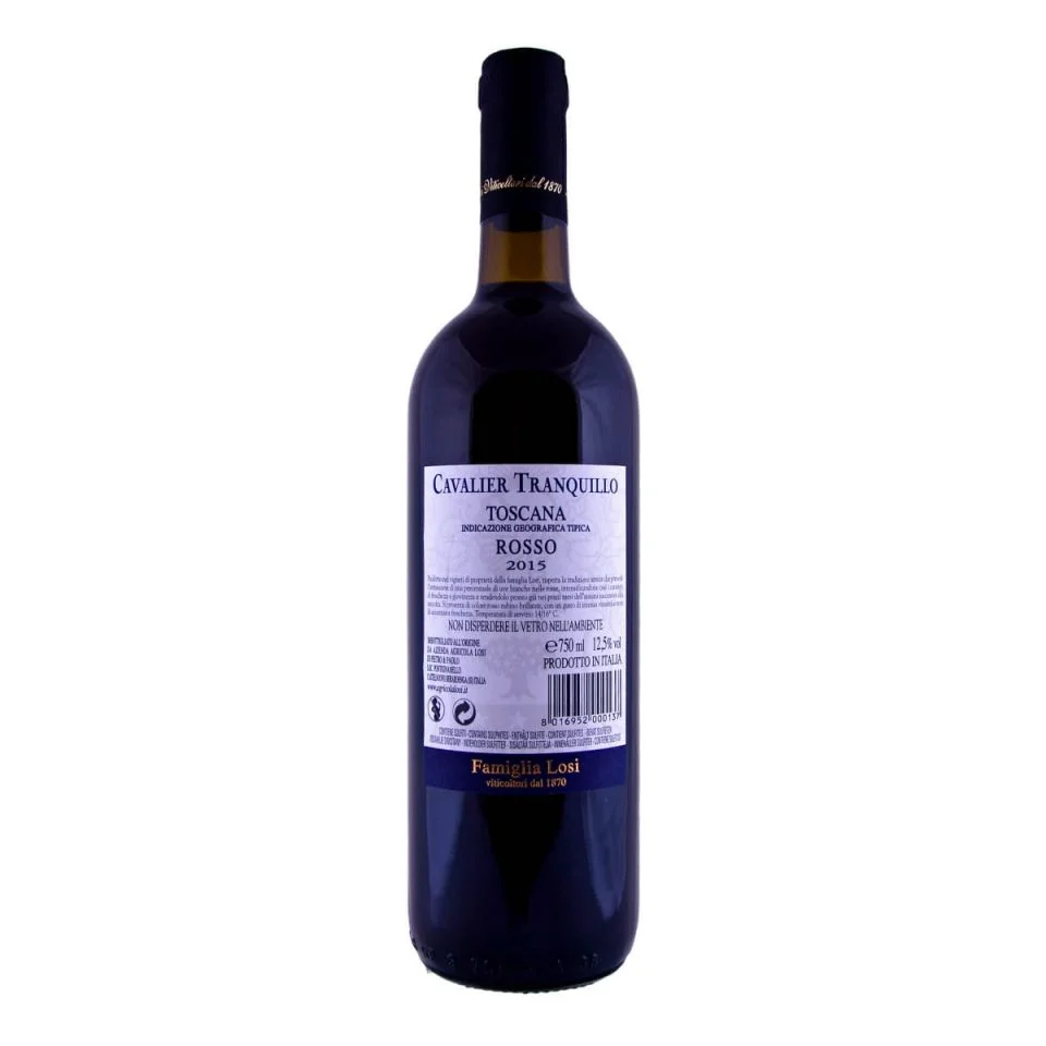 Rosso IGT Toscana "Cavalier Tranquillo" 2015 (Famiglia Losi)