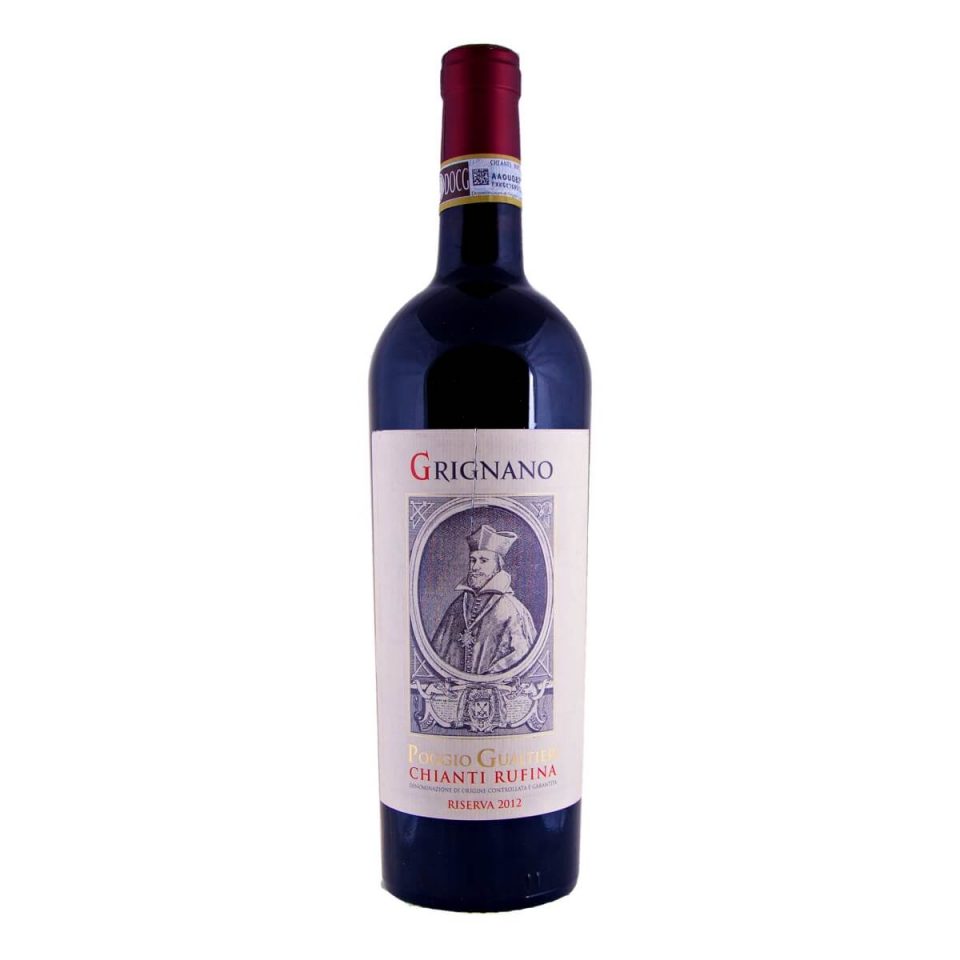 Chianti Rufina Riserva "Poggio Gualtieri" 2001 (Fattoria di Grignano)