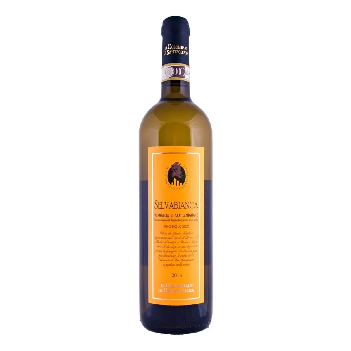 Vernaccia Di San Gimignano DOCG Selvabianca 2016 (Il Colombaio di Santachiara)