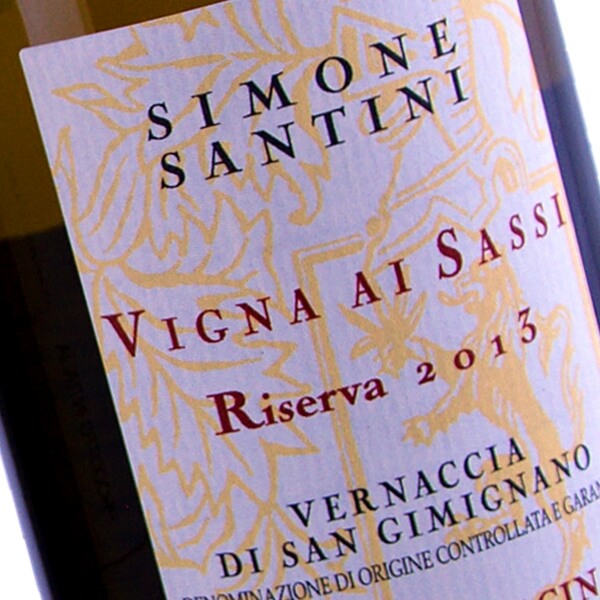 Vernaccia di San Gimignano Riserva "Vigna Sassi" 2013 (Tenuta Le Calcinaie)
