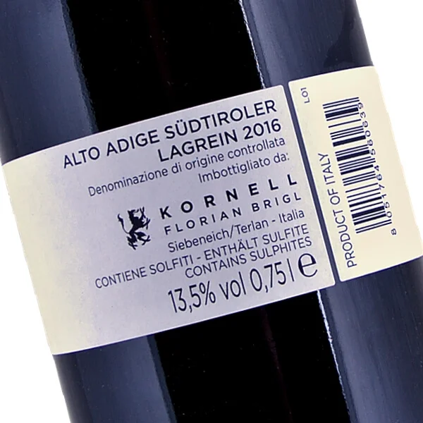 GREIF Lagrein 2016 (Weingut Kornell)
