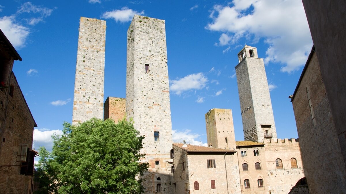 San Gimignano - věžové domy