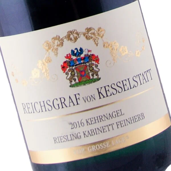 Kaseler Kehrnagel Riesling Kabinett 2016 (Reichsgraf von Kesselstatt)
