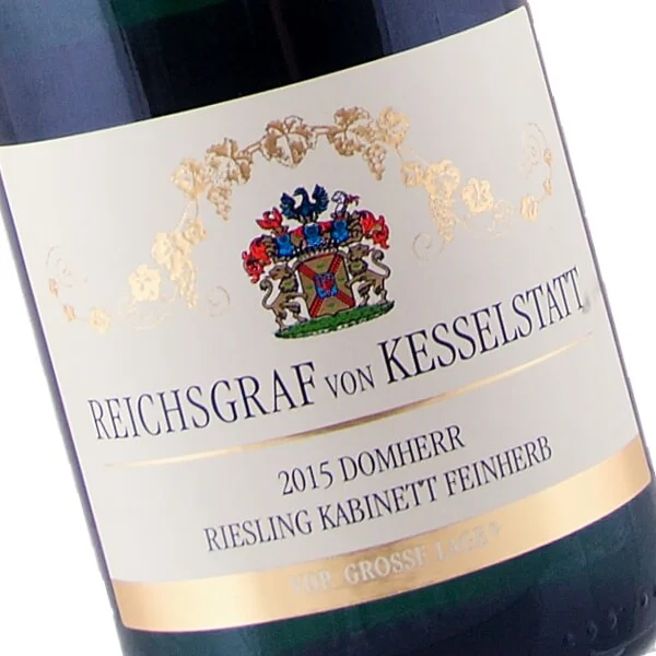 Piesport Domherr Riesling Kabinett Feinherb 2015 (Reichsgraf von Kesselstatt)