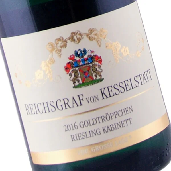 Piesport Goldtröpfchen Riesling Kabinett 2016 (Reichsgraf von Kesselstatt)