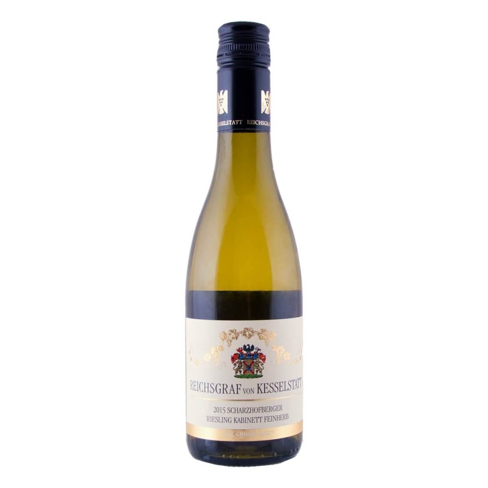 Scharzhofberger Riesling Kabinett Feinherb 2015 375 ml (Reichsgraf von Kesselstatt)