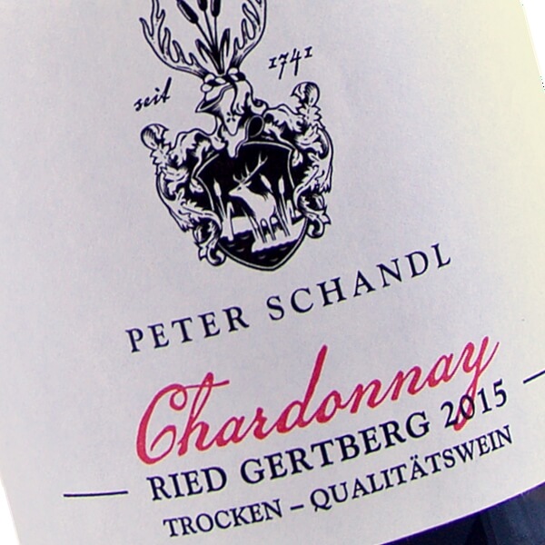 Chardonnay Ried Gertberg 2015 (Weingut Peter Schandl)