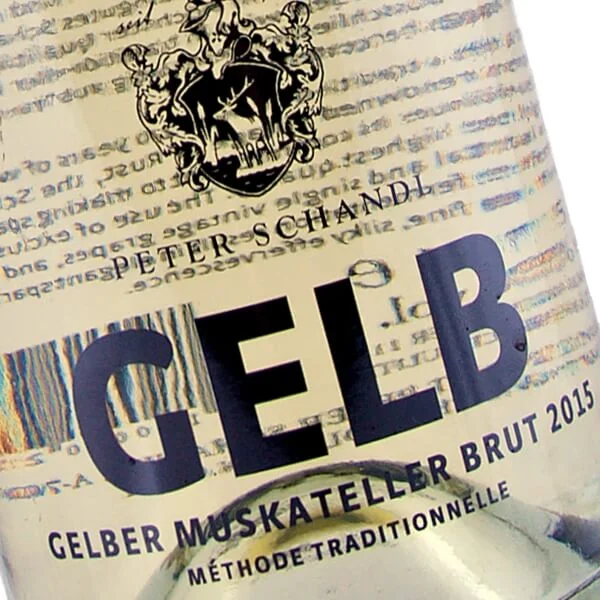 "Gelb" Gelber Muskateller Sekt 2015 (Weingut Peter Schandl)