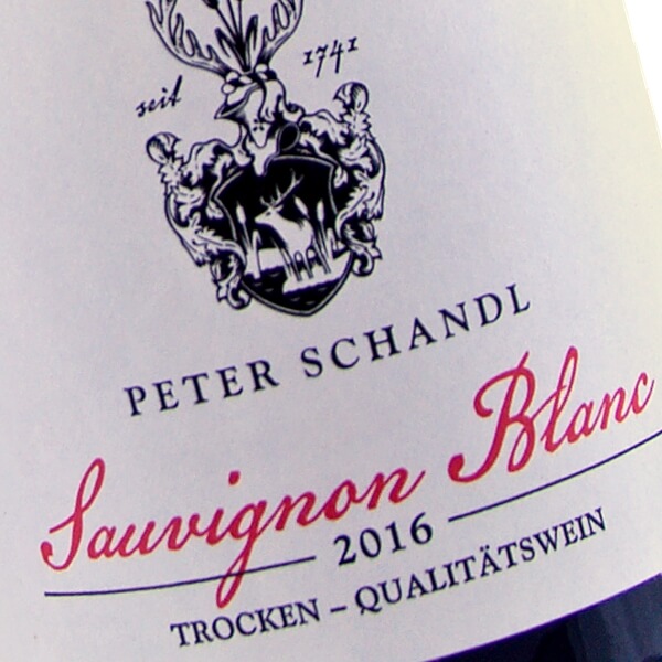 Sauvignon blanc 2016 (Weingut Peter Schandl)