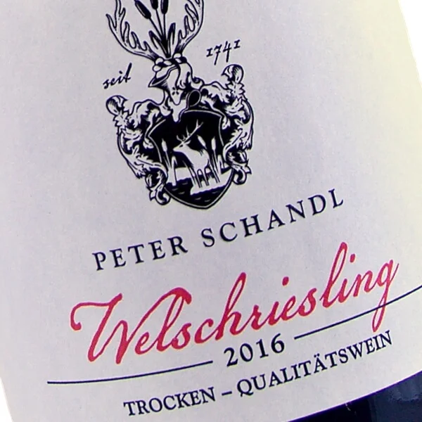 Welschriesling 2016 (Weingut Peter Schandl)