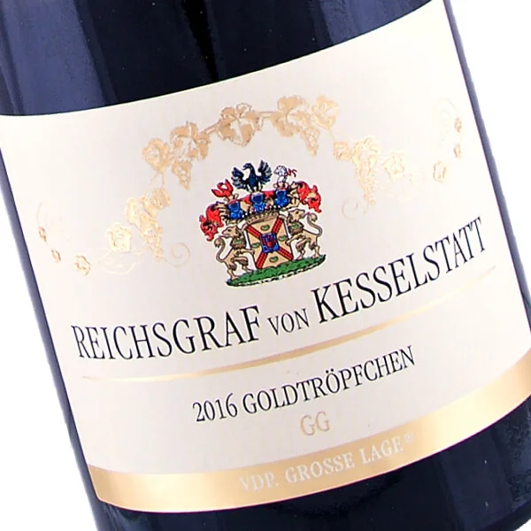 Piesport Goldtröpfchen GG Riesling 2016 (Reichsgraf von Kesselstatt)