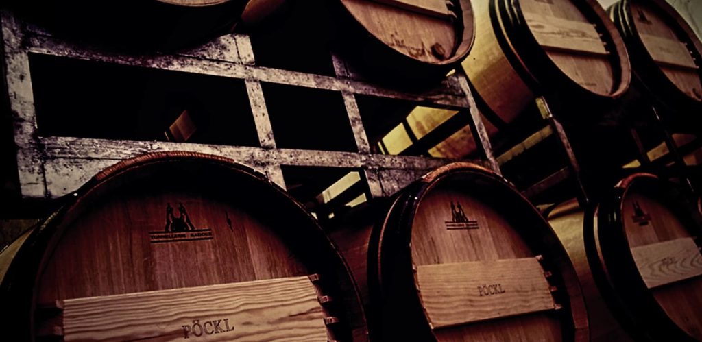 Weingut Pöckl -barikové sudy