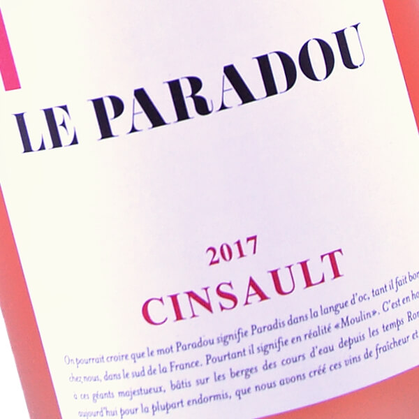 Cinsault Rosé 2017 (Le Paradou)