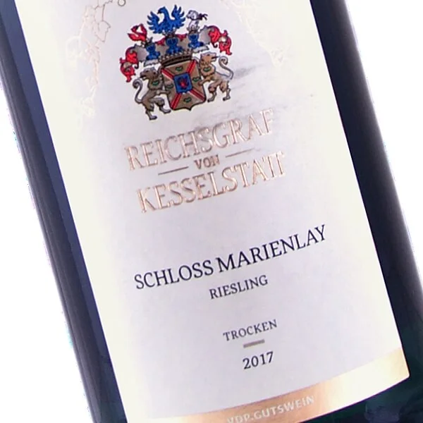 Schloss Marienlay Riesling Trocken 2017 (Reichsgraf von Kesselstatt)