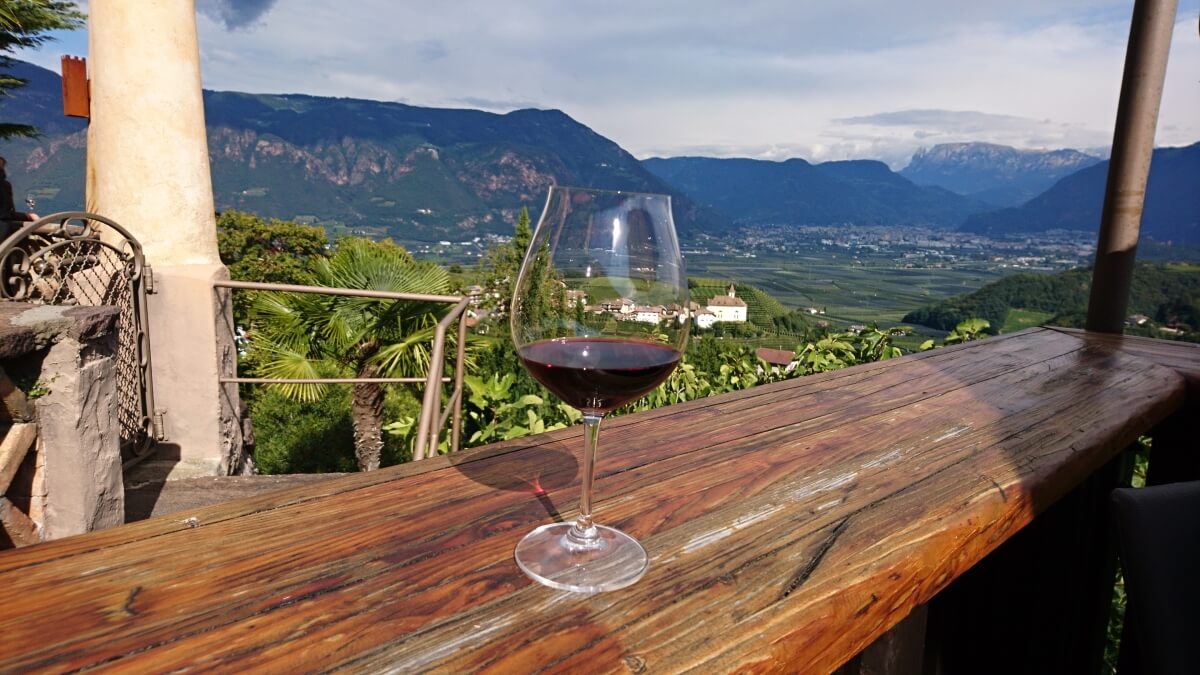 Degustace vín z Alto Adige