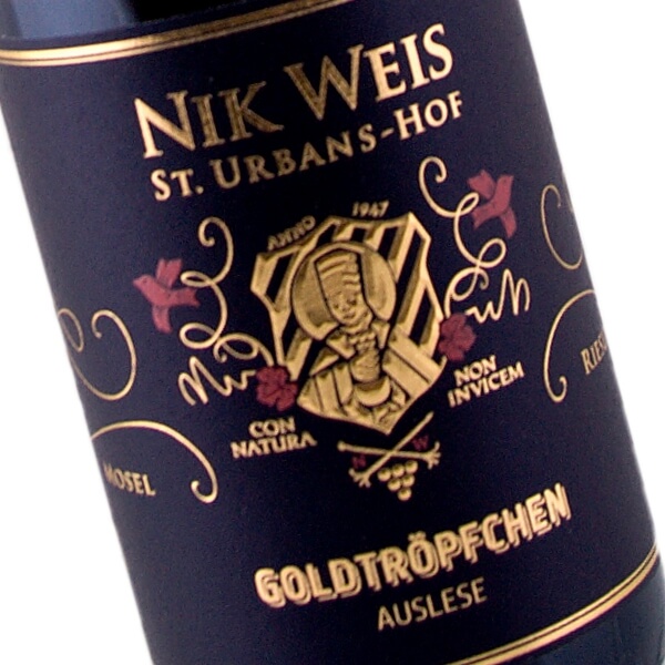 Goldtröpfchen Riesling Auslese 2017 375 ml (Nik Weis St. Urbans-Hof)