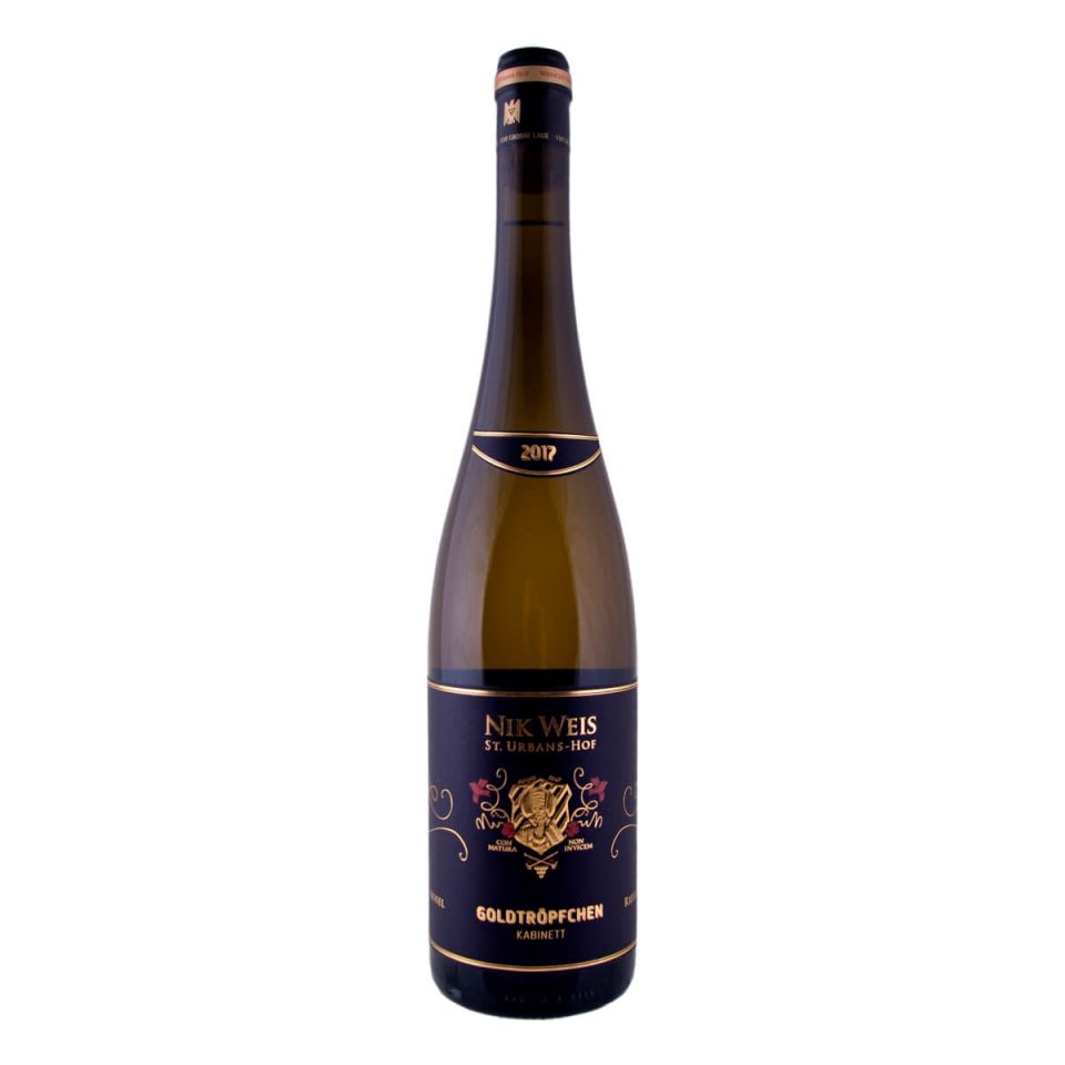 Goldtröpfchen Riesling Kabinett 2017 (Nik Weis St. Urbans-Hof)