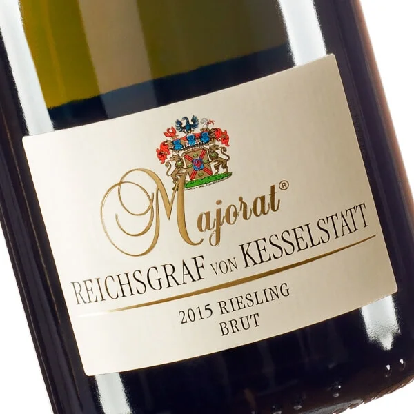 MAJORAT Riesling Sekt Brut 2017 (Reichsgraf von Kesselstatt)